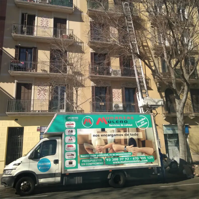 Mudanzas Mulero en Barcelona