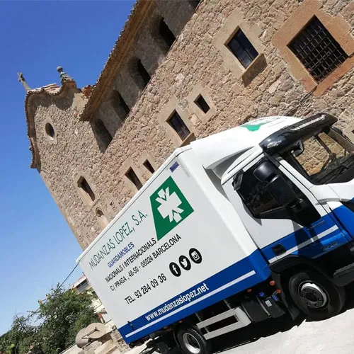 Mudanzas López en Barcelona